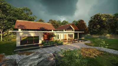 #Architect  #architecturedesigns  #Architectural&Interior  #renderlovers  #KeralaStyleHouse  #modernhome  #Simplestyle  #exteriordesigns