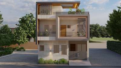 Modern elevation design #elevation #architecture #interiordesign #design #elevationdesign #u #construction #architect #love #interior #motivation #d #art #exteriordesign #civilengineering #growth #elevations #frontelevation #architecturedesign #inspiration #selflove #homedecor #god #facade #interiordesigner #delevation #housedesign #autocad #explorepage #meditation