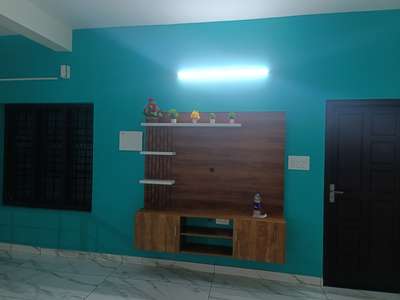 #tvunitinterior  #darkshades  #WallPainting