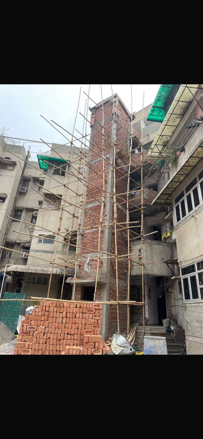 Completed a lift civil work for senior citizens from balcony passage very seamless design.