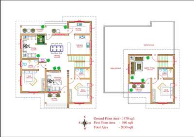 #2DPlans  #KeralaStyleHouse  #keralastyle  #keralaarchitectures  #3BHKHouse  #3BHKPlans  #2000sqftHouse #modernhousedesigns  #WestFacingPlan