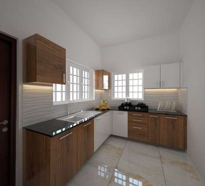 modular kitchen work