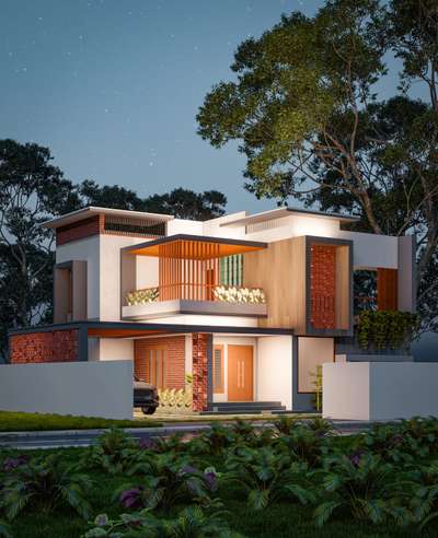 Residence Design @ Angamaly 
 #Residencedesign 
#residenceproject 
#residentialplan 
#exterior_Work 
#exteriordesigns 
#ElevationDesign 
#3dmodeling 
#ContemporaryHouse 
#ContemporaryDesigns