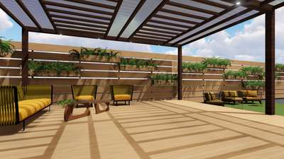 Terrace Pergola for Outdoor lovers
 #PergolaDesigns  #landscapingforhouses #LandscapeIdeas   #architecturedesigns