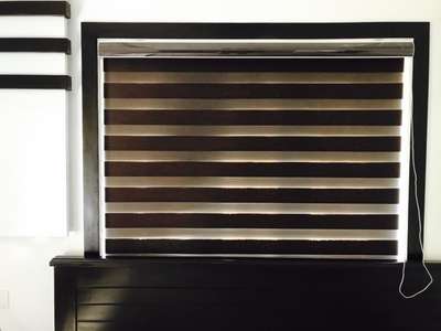 zebra blind curtain