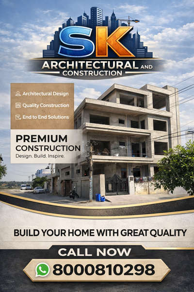 वास्तु से घर का नक्शा और एलिवेशन डिजाइन बनवाने के आप हम से सम्पर्क करे | 
Make 2D house plan and  3D elevation design According to vastu sastra give your plot size and requirement tell me