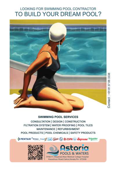 Looking for Swimming Pool Contractor or pool products ?
Contact : +91 8137883338 | +91 9946676094
#swimmingpools #swimmingpoolcontractor  #swimmingpoolbuilders #swimmingpoolwork #swimmingpoolsolutions  #swimmingpoolconsultants #swimmingpooldesign #swimmingpoolconstruction 
#swimmingpoolmaintenance #poolconstruction #poolbuilder #pooltiles #poolchemicals #poolfiltration#poolproducts#poollights #poolamc #Architect #architecturedesigns #Architectural&Interior #kerala_architecture #builderskerala  #CivilEngineer #CivilContractor #MEP_CONSULTANTS