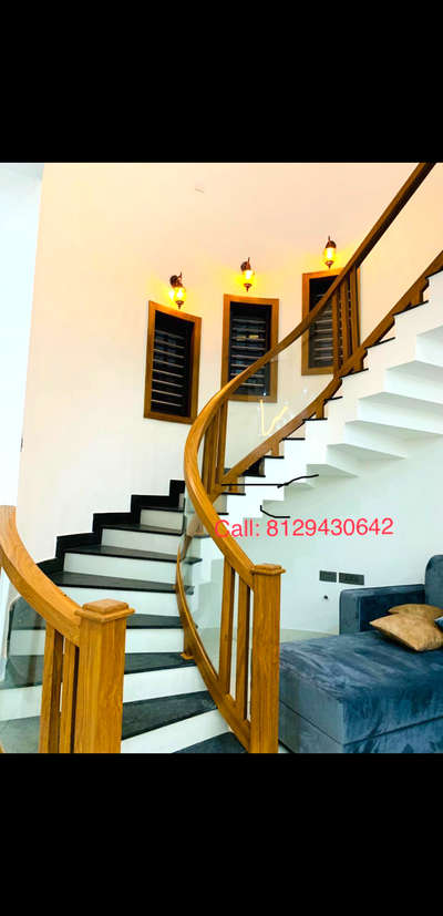 This beautiful Handrail is available in Teak, Karivaka, Mahogany and Plavu. 

Glass used: 12 mm normal glass
Wood: 100% Kathal

We offer assured work completion in 2 weeks.

Price includes wood, glass, other materials, transportation and fitting charges. Price doesn't include Polishing. #Woodenhandrail #woodenhandrails #woodeninteriordesign #woodeninterior #FlooringTiles #Woodendoor #WoodenWindows #WoodenStaircase #woodenpartition