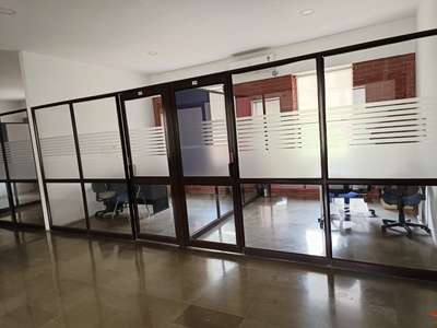 aluminium glass partition