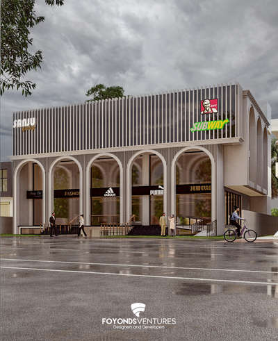 #commercialdesign #shoppingmall #shopingmall #modernarchitect #moderndesign #Palakkad