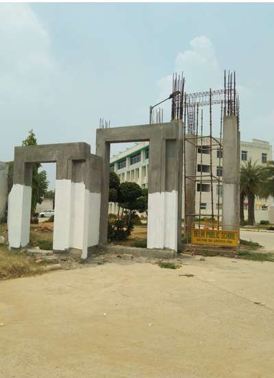 MAIN GATE renovation at DPS SCHOOL in sector 98