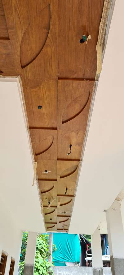 ceiling work ongoing....