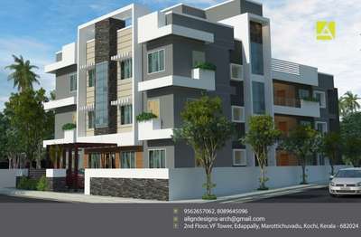Proposed Residential Building at Kollamkudimugal
1BHK 18 unit
ALIGN DESIGNS 
Architects & Interiors
2nd floor,VF Tower
Edapally,Marottichuvadu
Kochi, Kerala - 682024
Phone: 9562657062