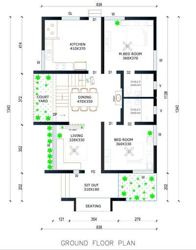 #floorplan  #groundfloor  #NorthFacingPlan  #architecturedesigns  #InteriorDesigner  #civilcontractors  #homesweethome  #veedupani