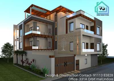 3D Elevation view by VDS for   Sendhwa Site.
#architecturedesigns  #homedecor #3delevationhome  #KitchenInterior  #homedesigne