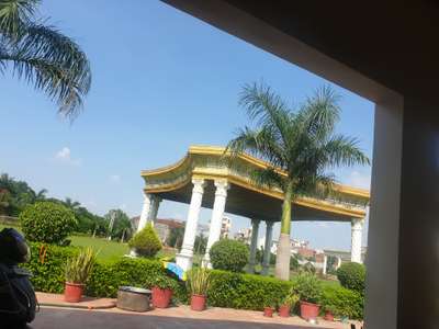 vip gazebo at farm house