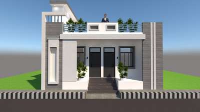 30' Wide Front Elevation 
Sirohi Rajasthan