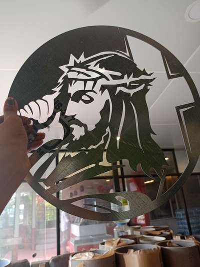 metal jesus work
gi 2mm sheet

#wallartworkcnc #metallasercutting #cnclasercutting #topcnc #metalcncservice #bestinteriordesign #wallart