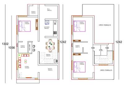 Floor plan 
Built-up area: 1458sqft
Location: Palakkad 
Bedroom:3
#engineeringlife #civilwork #FloorPlans #floorplanning #floorplanpresentation #Ideaoffloorplan #Floorplan#engineer #3BHK #3BHKPlans #linearplot #maximumspace #ventilation 
#Palakkad