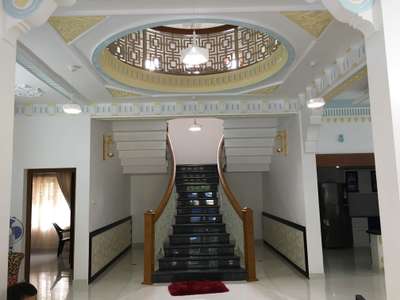 gypsum interior works