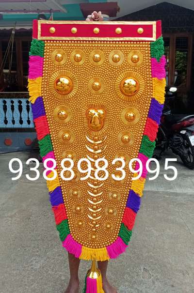 Traditional Nettipattam 
3feet 2500
4feet 5800
5feet 6800
6feet 9500
All over india delivery available
