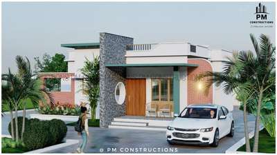 Area    : 1187 sq. ft
3bhk
Total cost : Rs 23,74000/-(without interior works)
Location : Pampady, Kottayam

#newhome #new_home #HouseConstruction #construction  #3delevations