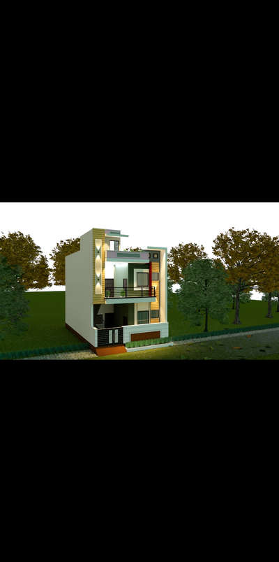 25'x40 House Elevation design #exteriordesigns #ElevationDesign #ElevationHome #viralkolo