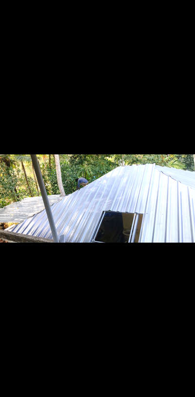 #roof with sliding door