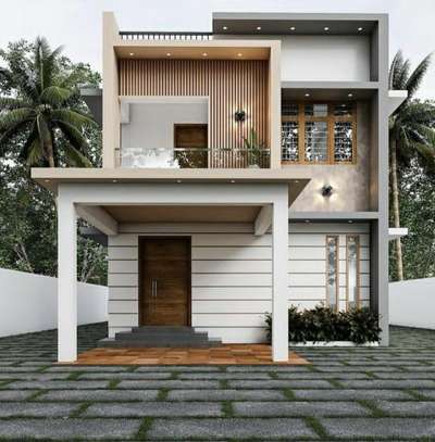 #exteriordesigns  #3dhouse  #ContemporaryHouse  #keralaarchitectures