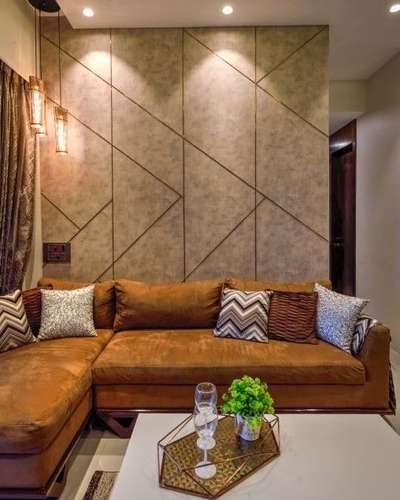 Wall Design  
  #WallDecors  #drawingroom  #WALL_PANELLING