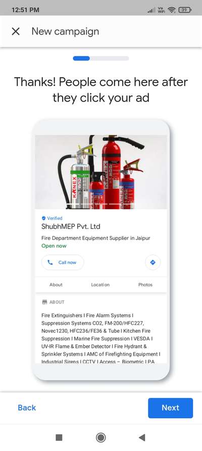 *Fire and Safety Services*
Best Supplier of Fire Fighting Extinguishers, Wholesaler of Fire Safety Products
Search category as follows:
Best Supplier of ABC Multipurpose Fire Extinguisher in Jaipur, Best supplier of CO2 Type Fire Extinguishers, Best suppliers of CO2 Aluminium Type Fire Extinguishers, DCP Type Fire Extinguishers, AFFF Type Fire Extinguishers, Specialist in Refilling Fire Extinguishers, CO2 Refilling, Refilling of ABC Type Fire Extinguishers, ISI Mark ABC type fire Cylinder
Fire Hydrant Branded Accessories, ISI Mark Branch Pipe, Fire Hose Reel Canvas, Male Female Coupling, Fire Hydrant Box Standard, Fire Sprinkler HD Make, Fire Hydrant complete system with automation
Fire Demonstration and Fire Drilling also available