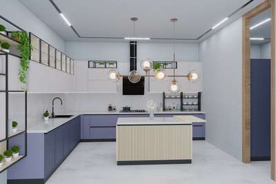 3d kitchen  #LargeKitchen 
 #modelkitchen