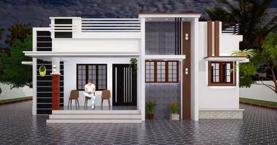 1000sqft 2bhk
location : Palakkad
 #FloorPlans 
# Elevation