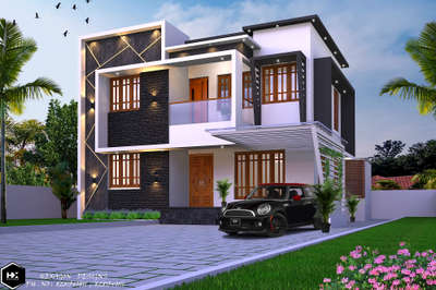 #3dview #HouseDesigns #architecturedesigns #3Delevation #3drendering #3dvisulization #keralahomedesigns #exteriordesigns