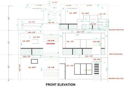 #workingdrawing of elevation