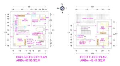 South face 1200 sqft building