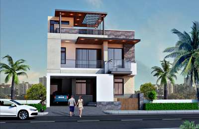 Exterior Elevation 

#ElevationDesign #HouseDesigns #exteriordesigns #architecturedesigns #ElevationHome