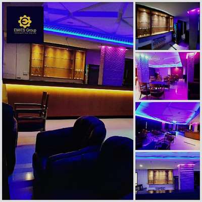 BAR COUNTER 
Biverah hotel and suites 
Trivandrum kerala 
 #CelingLights  #ledlighting  #bar #Barcounter  #samsonled