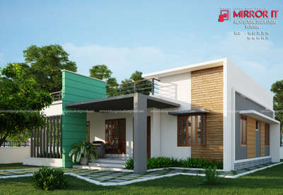 modern Residence
 #modernhome
 #contemporary
 #ContemporaryHouse
 #ContemporaryDesigns
   #keralastyle