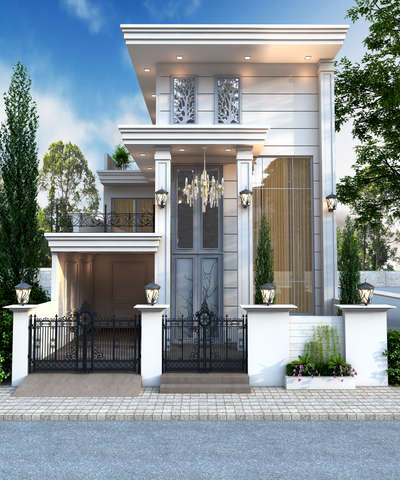 Where creativity meets construction, and the impossible becomes possible.
 #ElevationDesign #3delevations  #render3d3d  #3DPainting  #hd