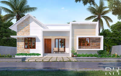 Residence at Palakkad
1200 Sq.ft, 3BHK Single Storey Building