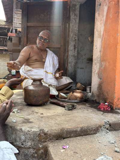 Temple renovation work @ gokarna Karnataka