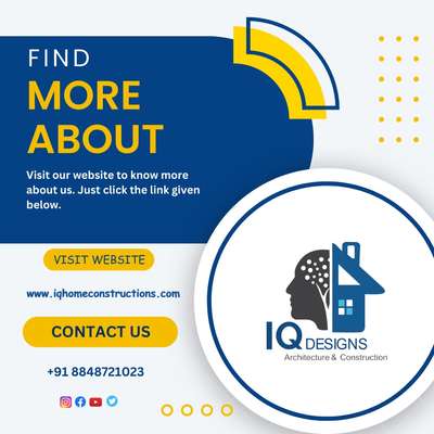 To know more about us 
Just click the Link Given Below
https://iqhomeconstructions.com/
or Visit www.iqhomeconstruction.com