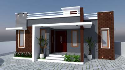 #ലൈഫ് #PMAY വീടിന്റെ FRONT VIEW
 #lowbudgethousekerala  #simple  #7lakhhouse  #HouseDesigns
