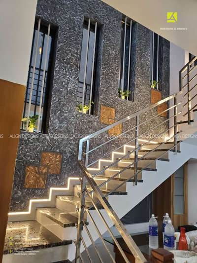 Completed Stair at ELamakkara
ALIGN DESIGNS 
Architects & Interiors
2nd floor,VF Tower
Edapally,Marottichuvadu
Kochi, Kerala - 682024
Phone: 9562657062