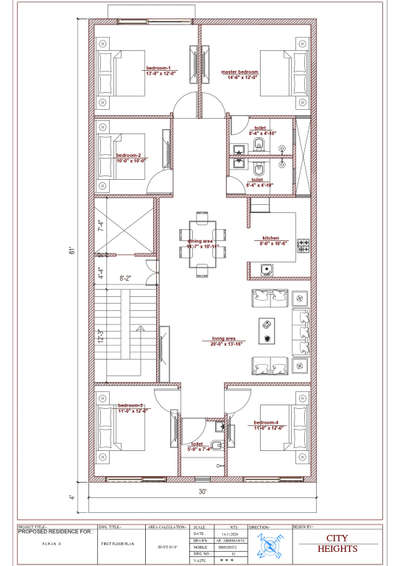 5 bhk floor plan as per client requirement 
call us for Architectural design 
 #2d  #FloorPlans  #2dDesign  #HouseDesigns  #floorlayout #Architect