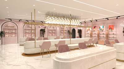 Jewellery Showroom design  #commercialinteriors #showroomdesign #jewellerydesign