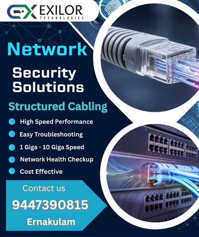 “Behind every high-performing network is a clean, organized, and professionally installed cabling infrastructure built to deliver speed, stability, and scalability.”
#StructuredCabling#networking#networksecurity#HighSpeedNetworking#ernakulam#exilor