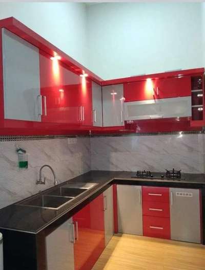#ModularKitchen modular kitchen kitchen design kitchen tiles kitchen granite