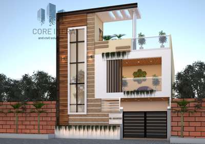 *3D Exterior Elevation Design*
3D Render design of Exterior with 2 Revised design